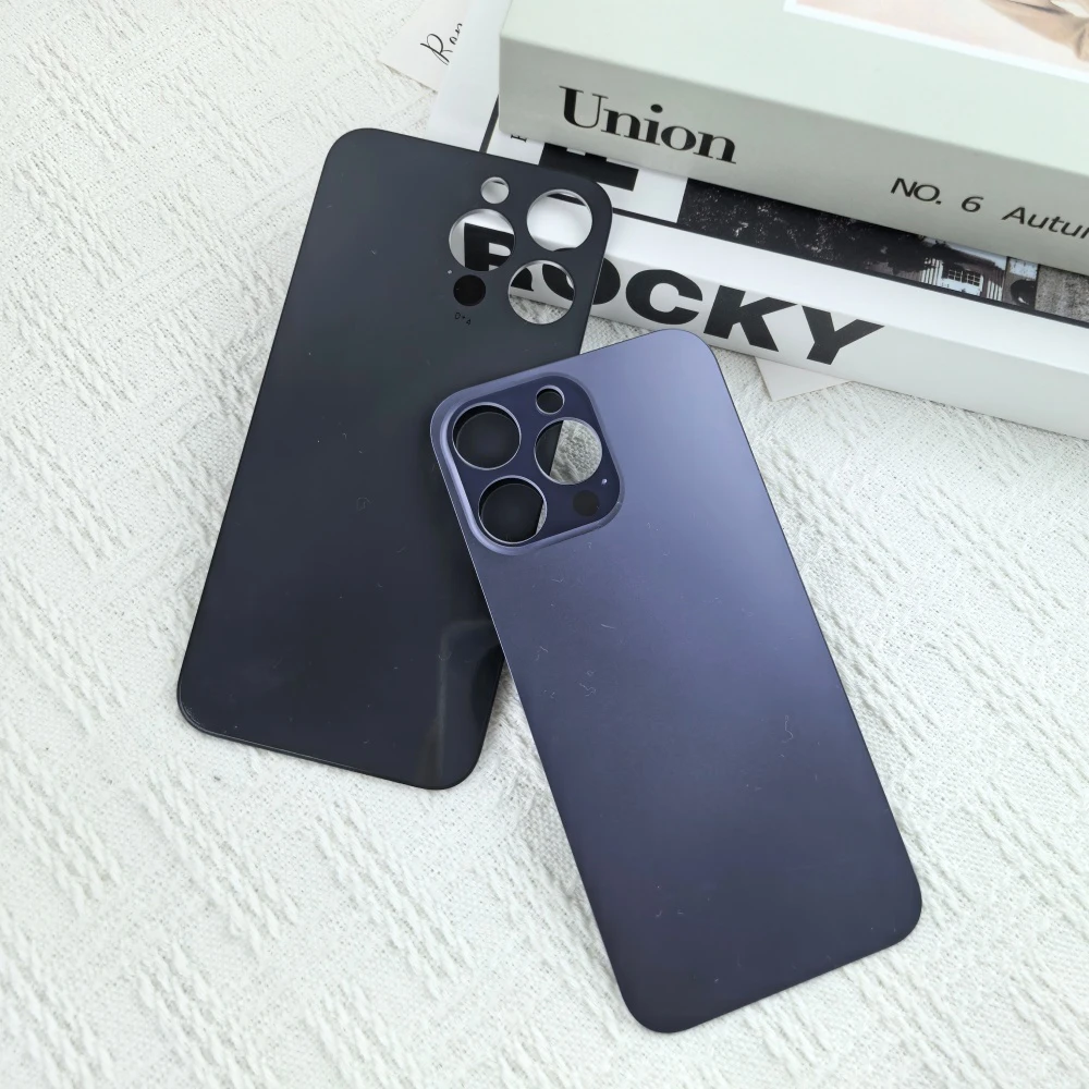 Back Cover For iPhone 14Pro/14ProMax Glass Battery Cover Door Housing Replacement Part for iPhone 14 Pro Max Battery Back Cover