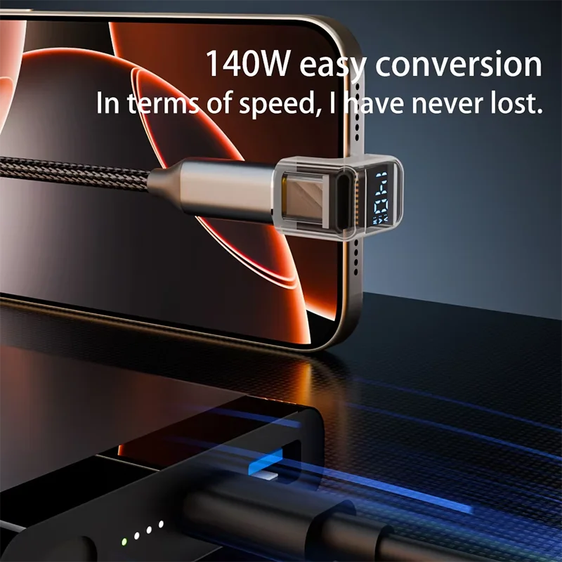 90 Degree USB C Adapter Right Angle U Shape Type C Adapter 40Gbps Data Transfer PD 140W USB4.0 8K 60Hz Video for Thunderbolt 3/4