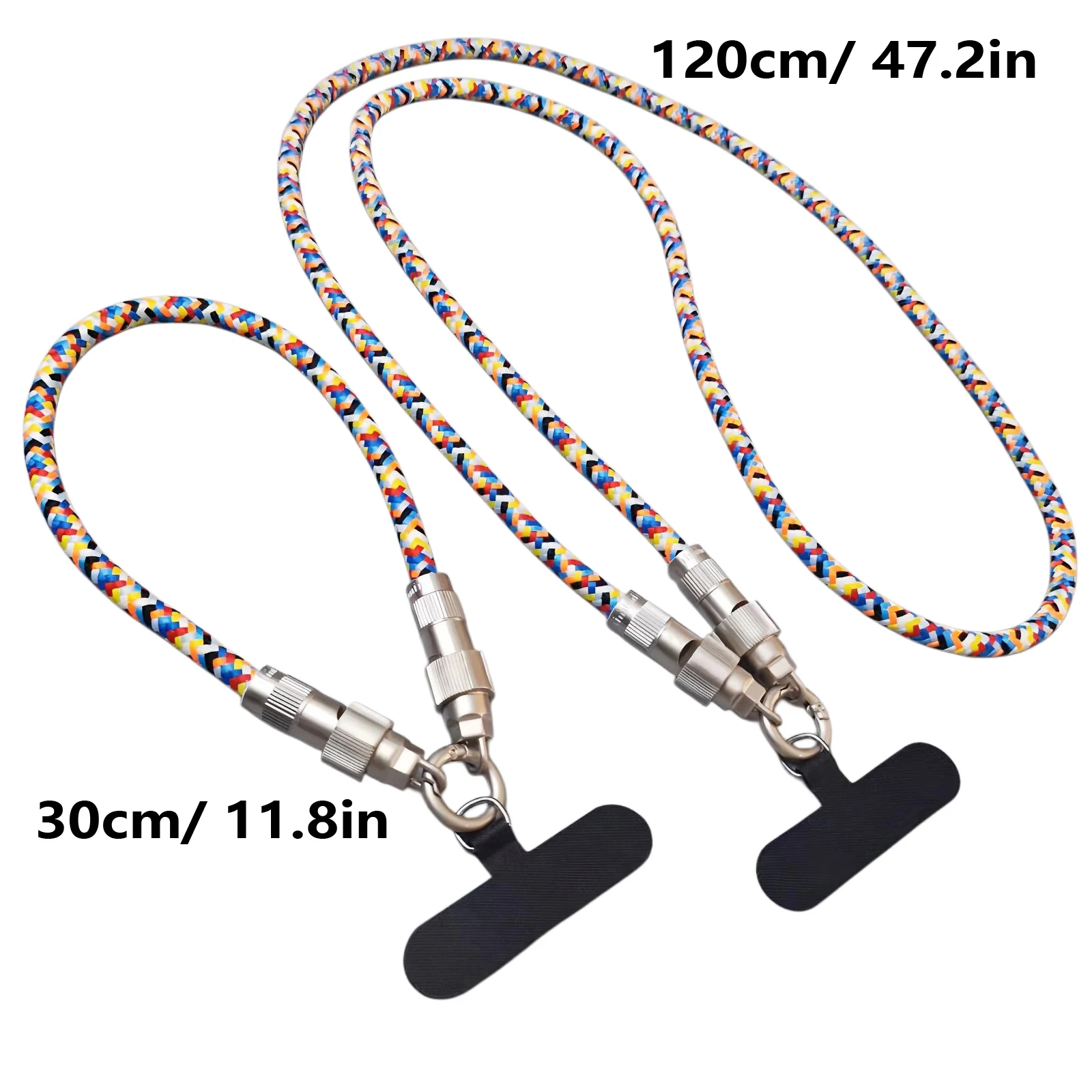 240W Fast Charging USB-C to C-type Data Cable, Suitable For Type-C Phone Lanyard And Charging Cable 2-in-1 C-to-C Neck Wristband