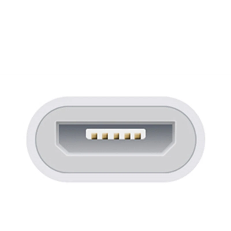 3 PCS Micro USB to Lighting OTG Adapter For iPhone X XR XS 11 12 13 14 Pro Max Fast Charging Cable Connector Data Sync Converter