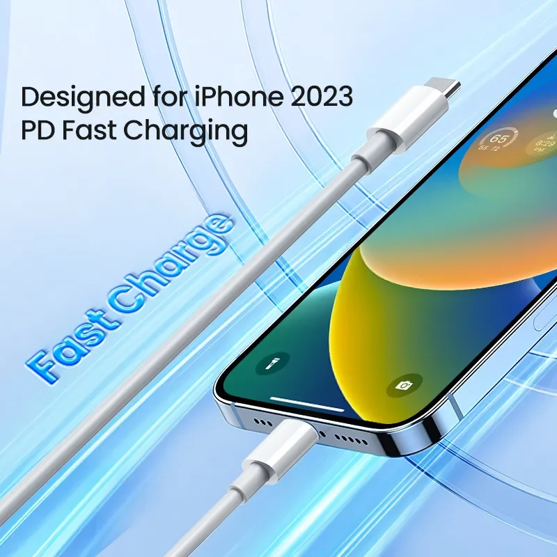 Type C To Type C Cable 100W PD Fast Charging For iPhone 15 Pro Max Huawei Mate 60 Xiaomi Samsung USB C to USB C Charger Cable 3m