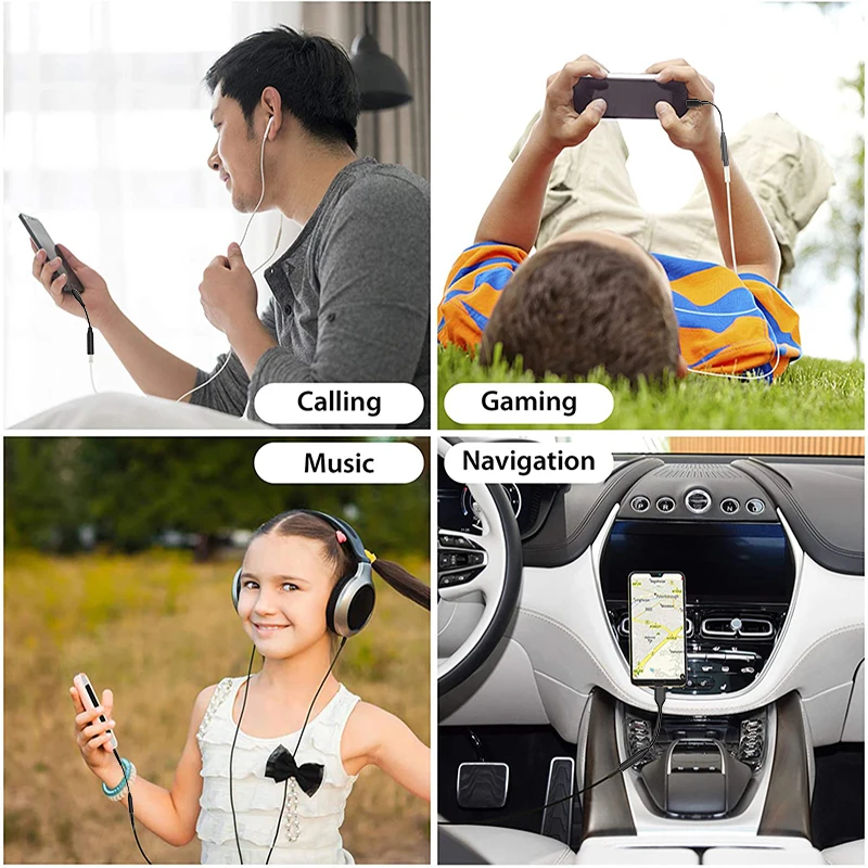 Samsung USB Type C To 3.5mm Aux Adapter Original 3.5mm Jack Audio Cable Earphone Converter Galaxy S25 S24 S23 A80 A16 A25 Note20