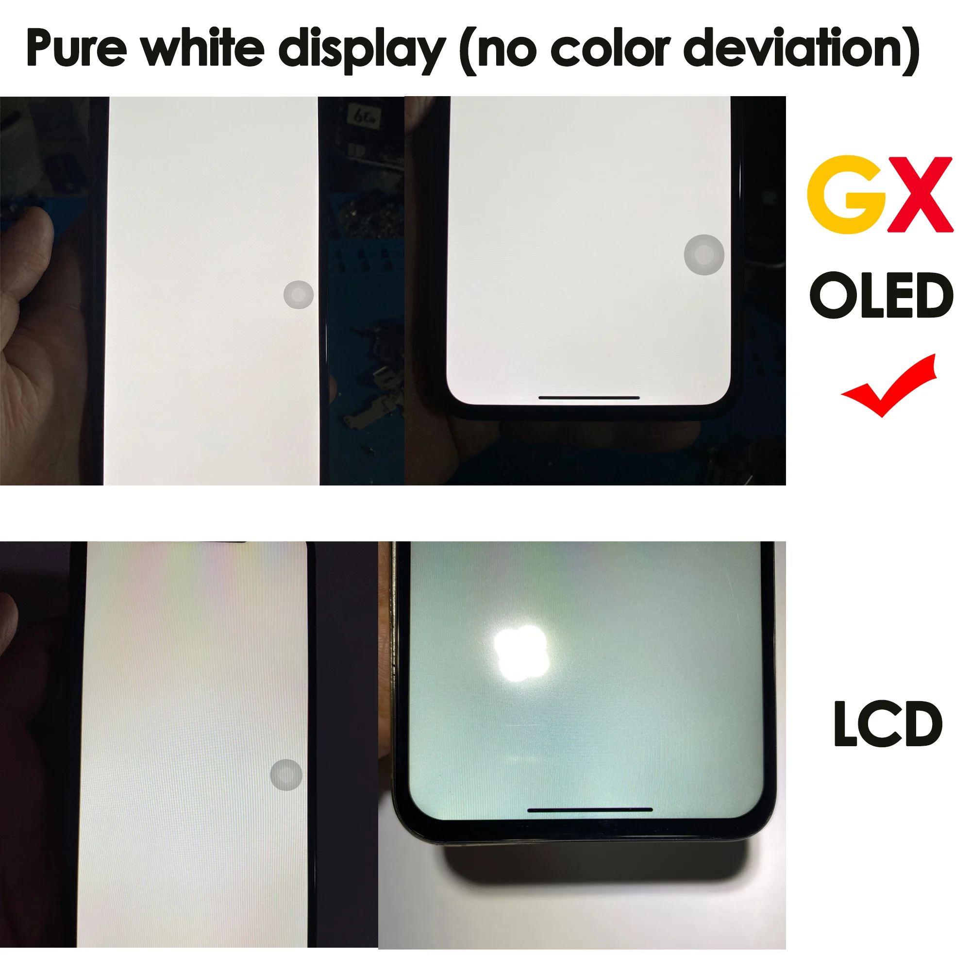 180days Warranty GX OLED For iPhone 11 Pro Screen Replacement Phone Mobile Display Touch Digitizer Assembly Repair Kit 11Pro LCD