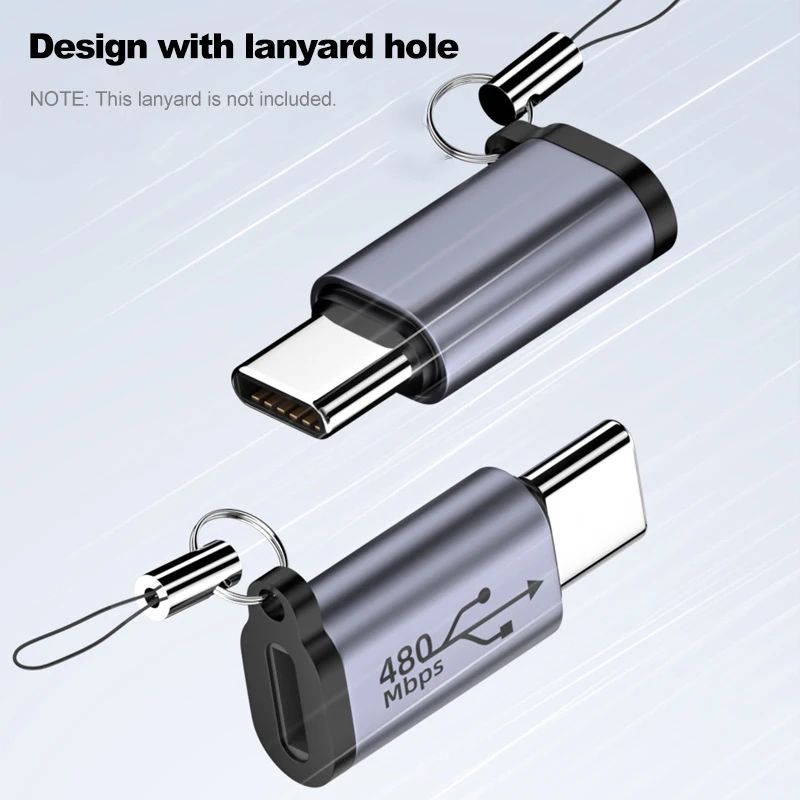 USB Type-C Adapter Type C To Micro USB Male To USB C Female Converters For Xiaomi Samsung Charger Data Cable USBC USB C Adapter