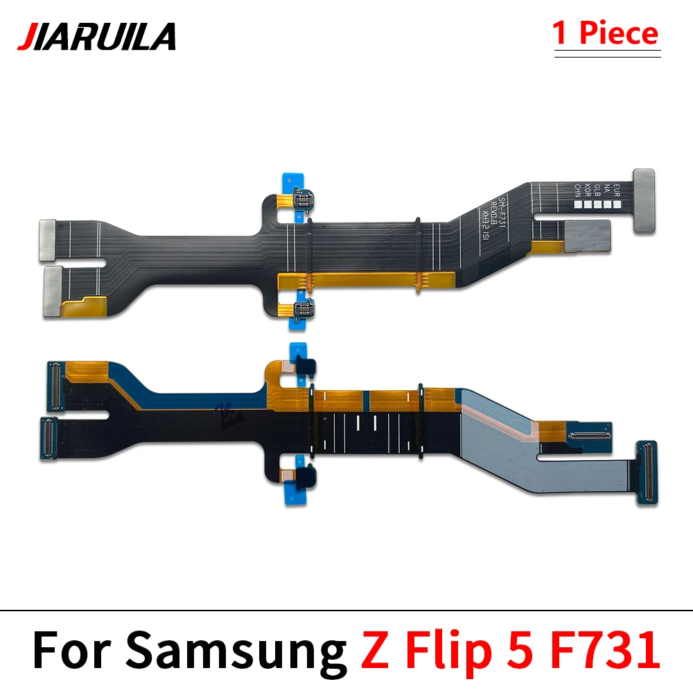 Mainboard Connector Flex Cable For Samsung Z Flip 2 3 4 5 F1707B F711 F721 F731 F700 LCD Display Connector Flex Cable Parts
