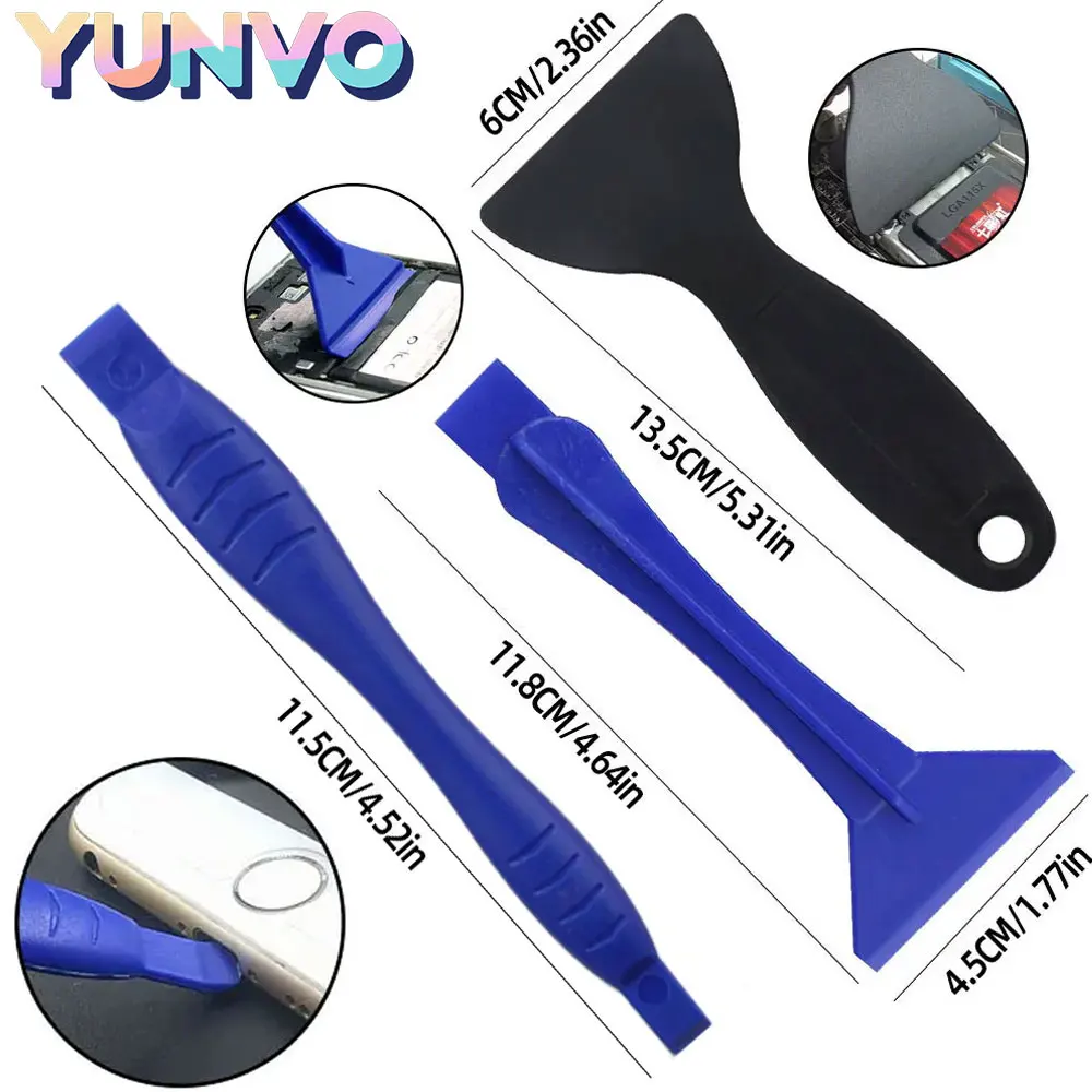 Universal Plastic Spudger Pry Tool Kit - Screen Opening Disassembly Tool for iPhone, Mobile Phone & Laptop Repair tool