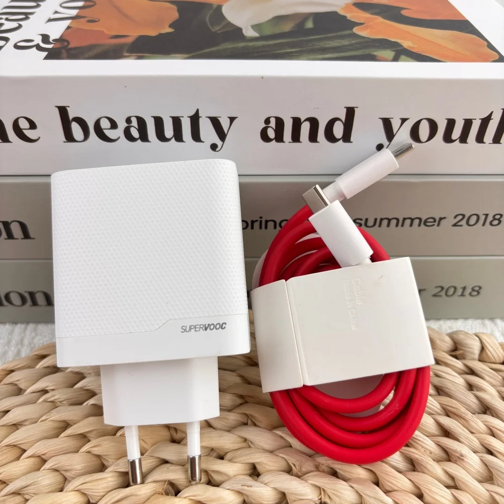 OnePlus 120W SUPERVOOC GaN Charger 1A1C Dual Port EU Power Adapter With 12A Type C PD Cable For 1+ 15 13 12 Ace 3 6T 5 6 Laptop