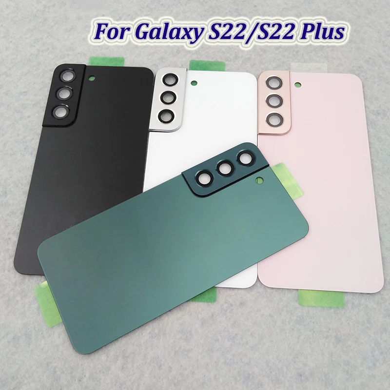 Back Housing Cover For Samsung S22 5G SM-S901B Battery Cover Rear Door Replacement Case For Galaxy Galaxy S22+ S22 Plus SM-S906B