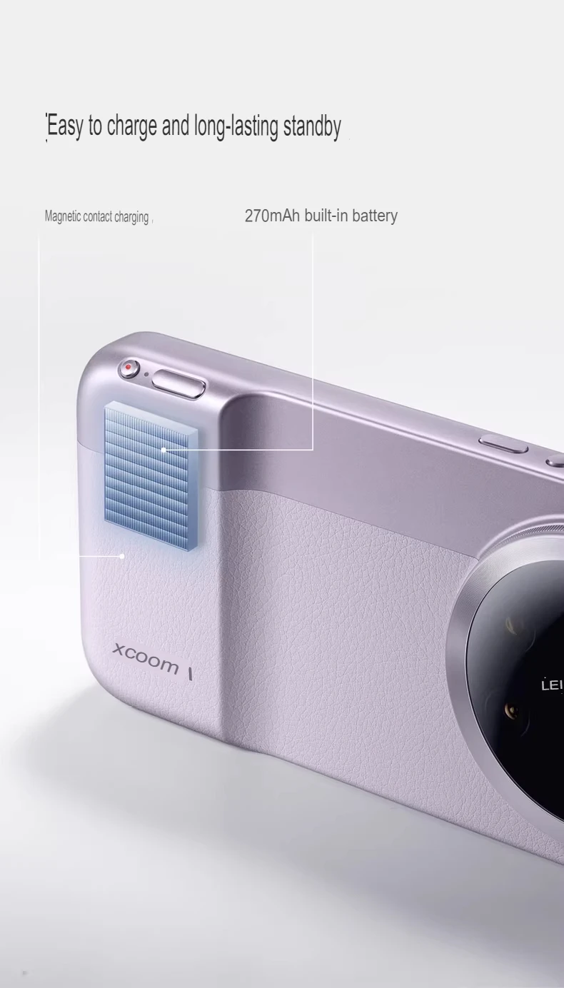 Original Xiaomi 17 Ultra Photography Kit Lightweight Magnetic Hand Grip IP54 Splash‑proof Ideal for Outdoor Street Vlogging