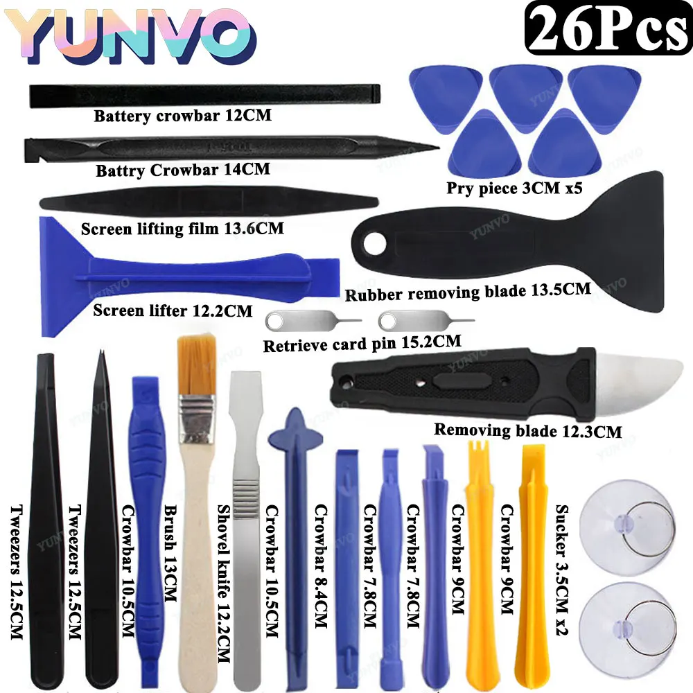 Disassemble Tool Opening Tool Plastic Pick Shovel Triangle Pry Tools Screen Opening Screen Spudger Electronics Supplies Crowbar