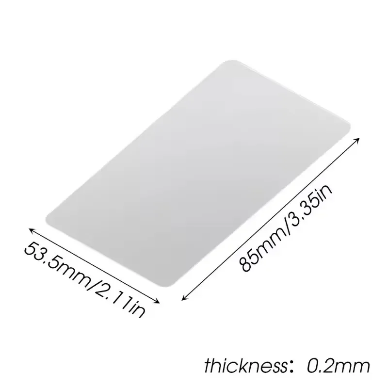 10-100PCS Plastic Card Phone Screen Opener Ultra Thin Flexible Pry Removal Tool Clear Repair Cards for Mobile Tablet LCD Screen