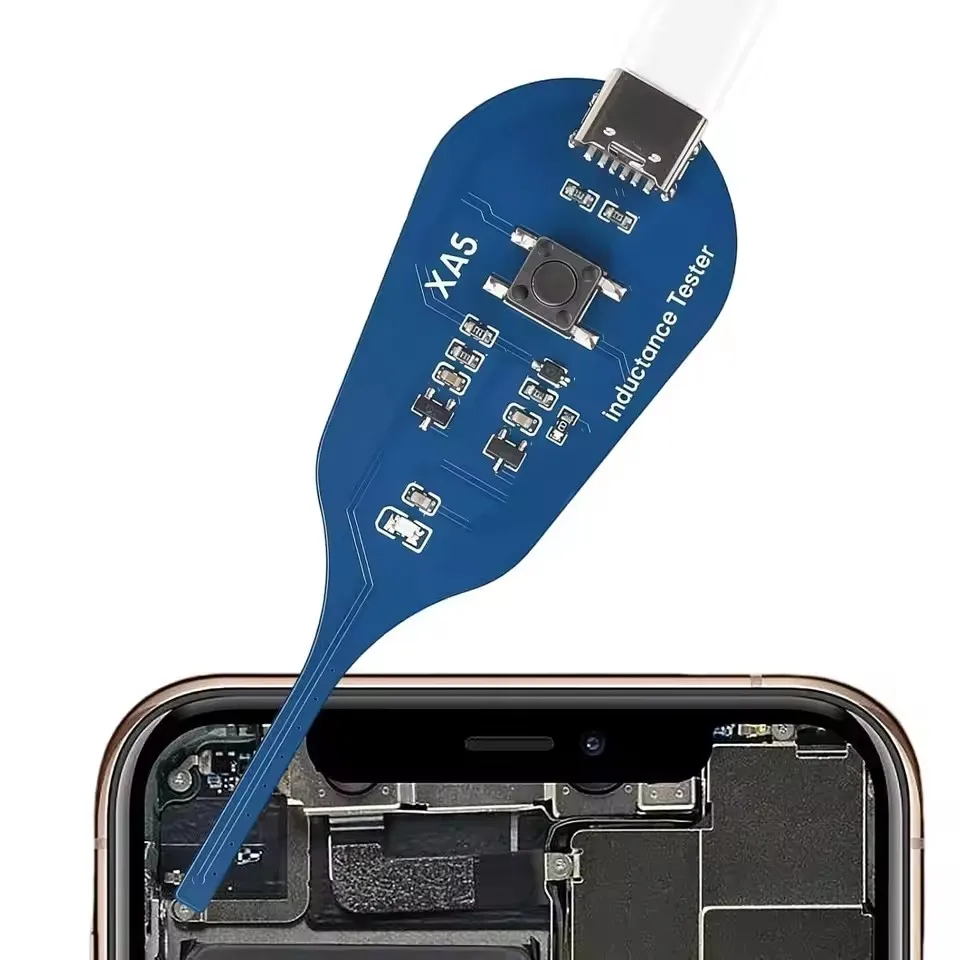 Type-C Powered High Precision Mainboard Coil Testing Tool Fast Inductance Fault Detection Diagnosis Mini Inductor Tester