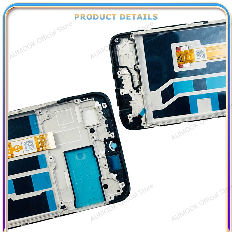 6.56" LCD Screen Display For OPPO A17 A17k Touch Screen Digitizer Assembly With Frame CPH2477 CPH2471 LCD Display Repair Parts