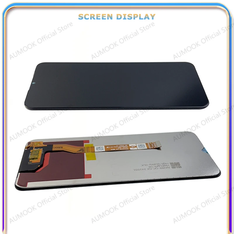 6.56" LCD Screen Display For OPPO A17 A17k Touch Screen Digitizer Assembly With Frame CPH2477 CPH2471 LCD Display Repair Parts
