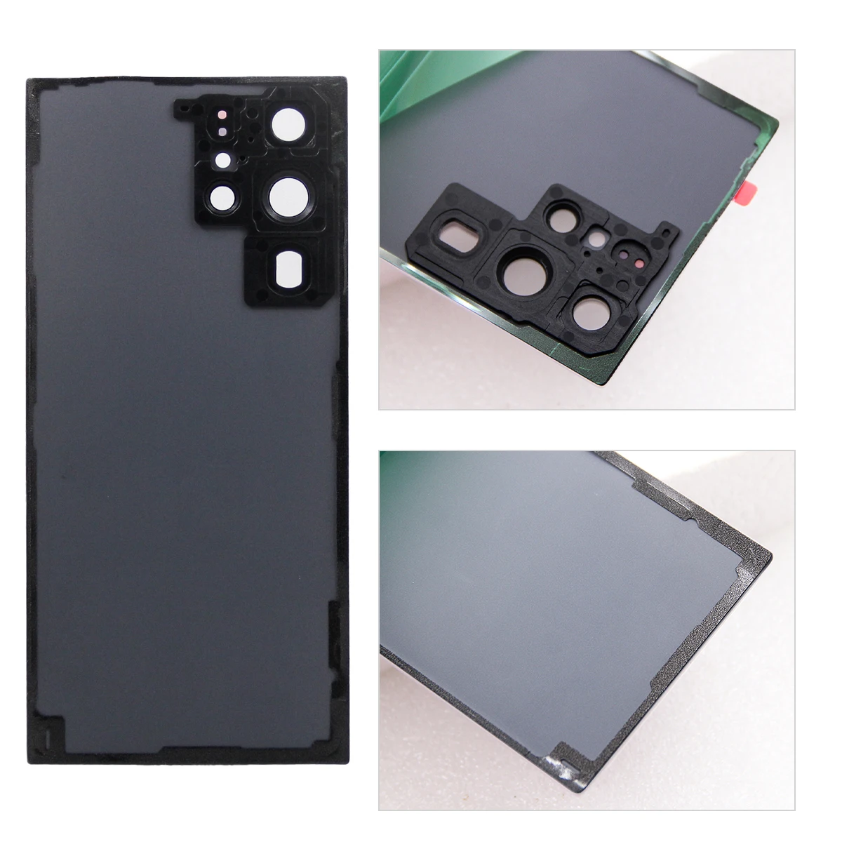 For Samsung S23 Ultra 5G S918B S918B/DS Battery Back Cover S23Ultra Battery Cover Rear Door Housing Panel Case Camera Lens Parts