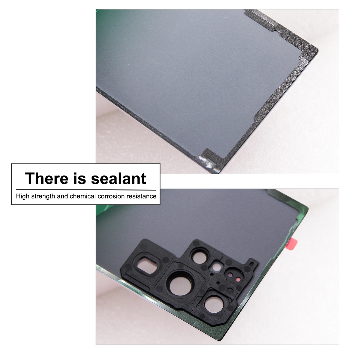 For Samsung S23 Ultra 5G S918B S918B/DS Battery Back Cover S23Ultra Battery Cover Rear Door Housing Panel Case Camera Lens Parts