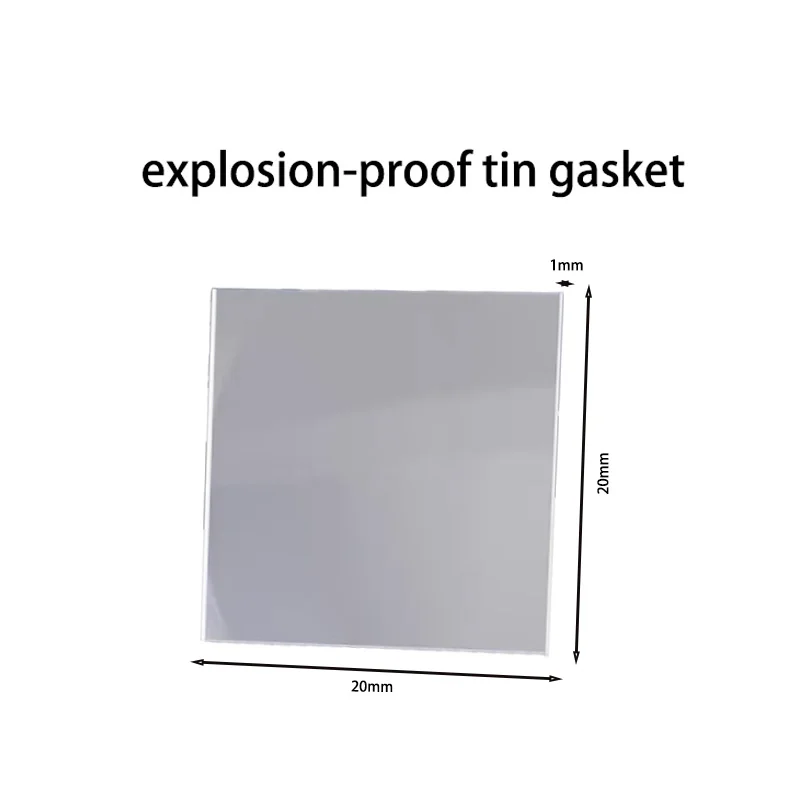 Lanrui/WYLIE Ultra-White Glass Tin Gasket - for Mobile Phone PCB Tin Planting, Prevents Steel Mesh Bulging & Solder Burst