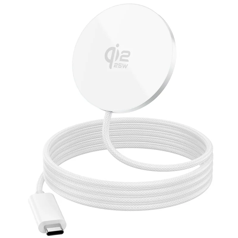 New Qi2.2 Magnetic Charger for MagSafe 25W Super Wireless Fast Charging for iPhone 17 16 15 14 13 18 Pro Max Samsung S26 S25