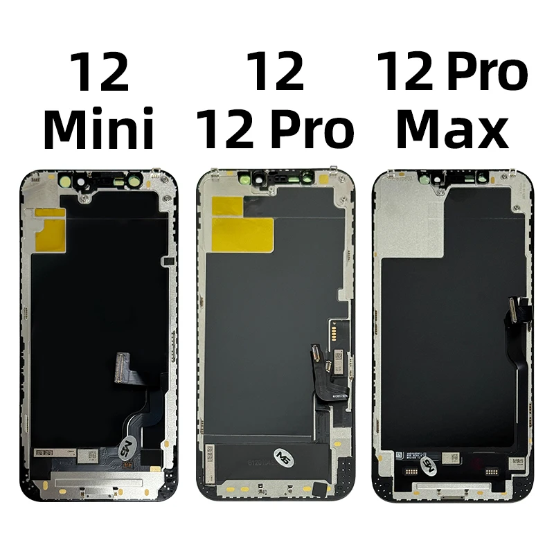 OLED For iPhone 11 12 13 Pro Max LCD 12 13 Mini Display 3D Touch For iPhone X XR XS Max LCD Face ID Digitizer Screen Incell