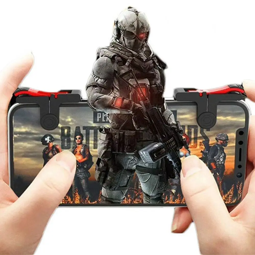 Gamepad Mobile Phone Mobile Game Trigger Shooting Aim Key L1 R1 Trigger Mobile Controller Sensitive PUBG Game Controller