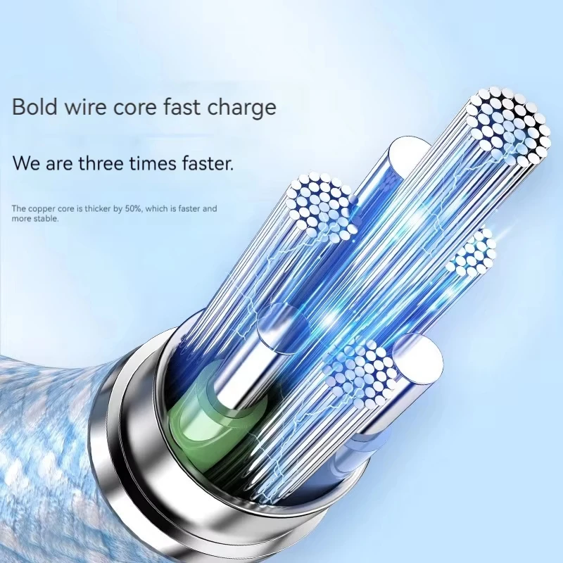 1M 1.5M 2M USB-C to Type C Color Cable For 15 Pro Max  PD 60W Fast Charging For Xiaomi Samsung Weaving Cable Accessories