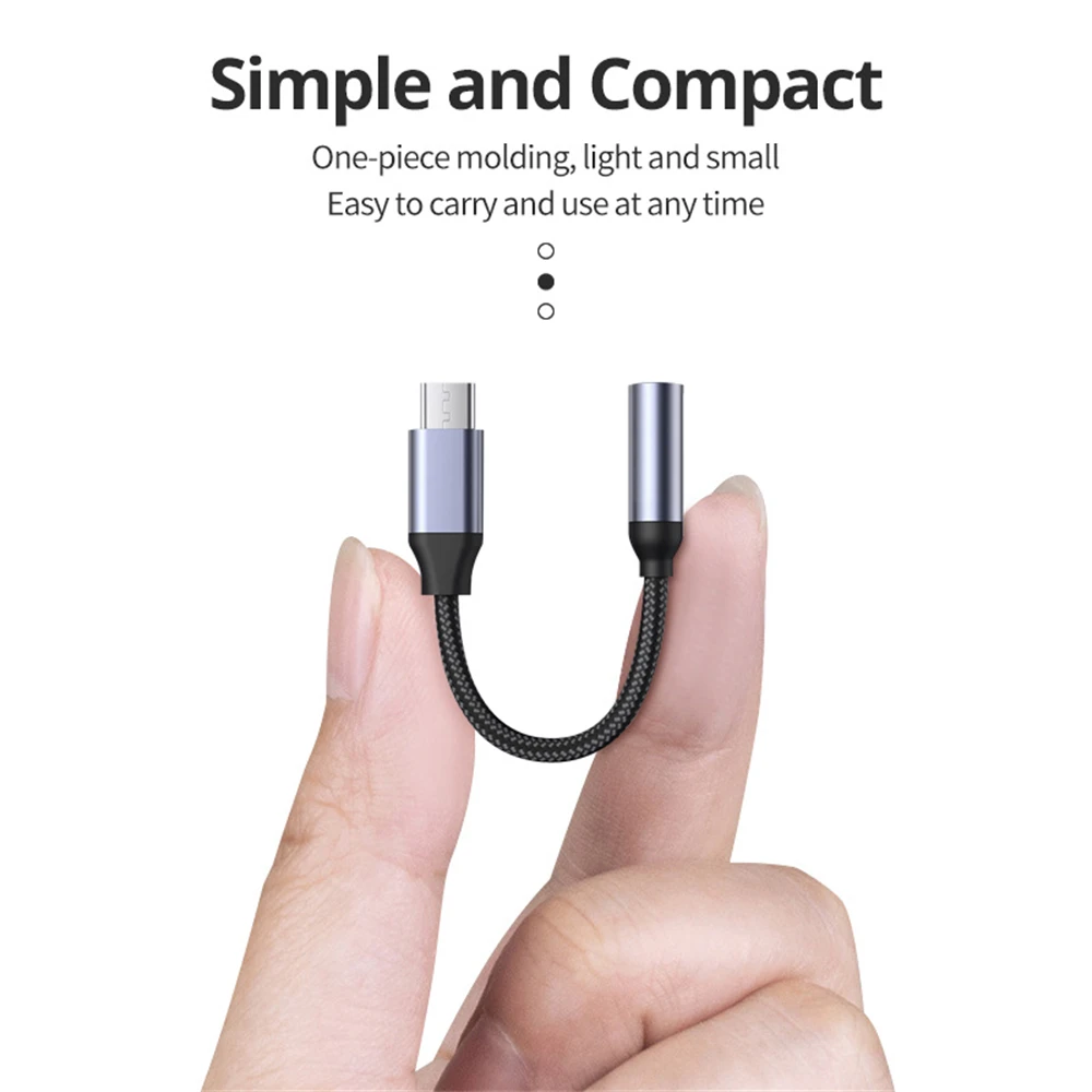 NNBILI USB Type C To 3.5mm Aux Adapter Jack Audio Cable Earphone Cable Converter for iPhone 15 Samsung S24 S23 Ultra Xiaomi 14