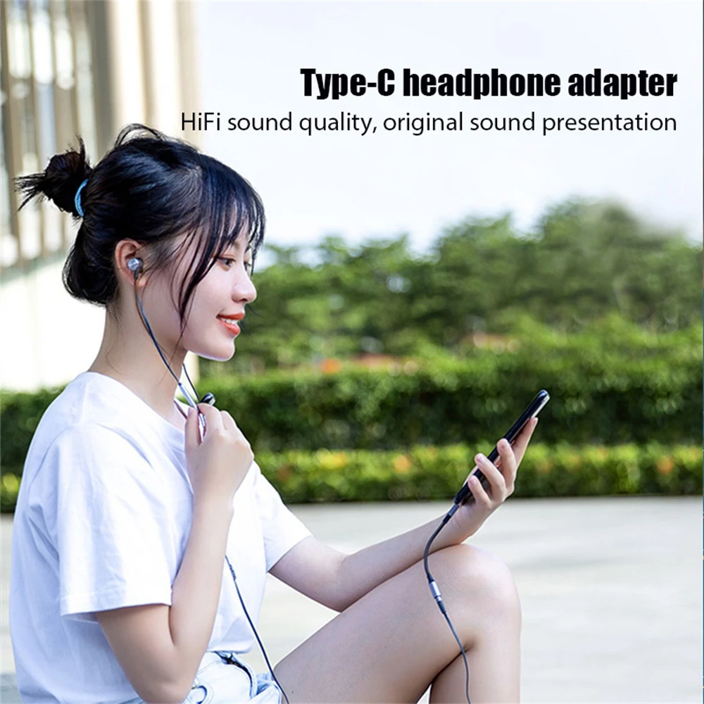 NNBILI USB Type C To 3.5mm Aux Adapter Jack Audio Cable Earphone Cable Converter for iPhone 15 Samsung S24 S23 Ultra Xiaomi 14