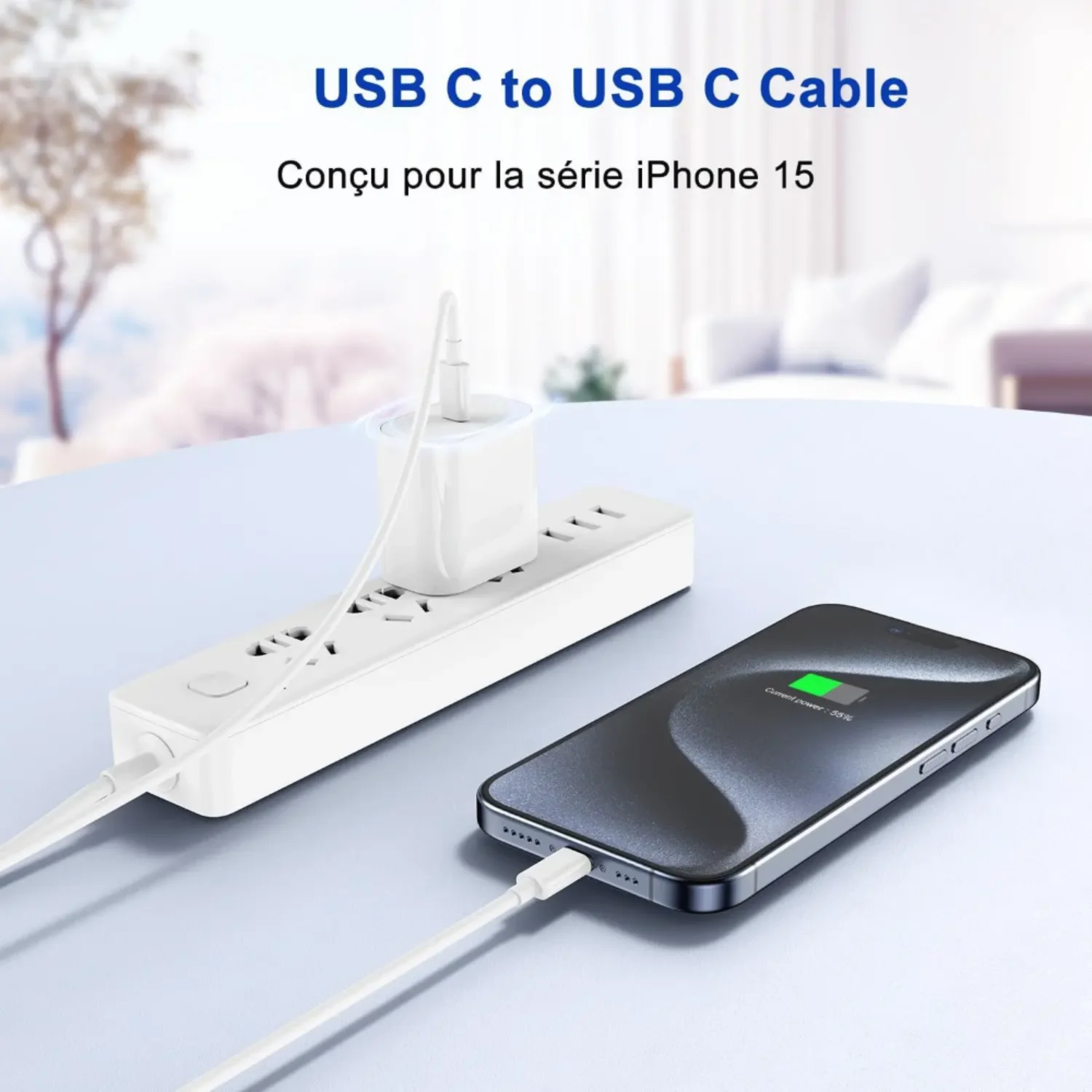 Type C to USB C 100W PD Fast Charging Cable For iPhone 15 16 17 Pro Max 15 16 Plus Samsung Pixel Moto Huawei Quick Charger Cable