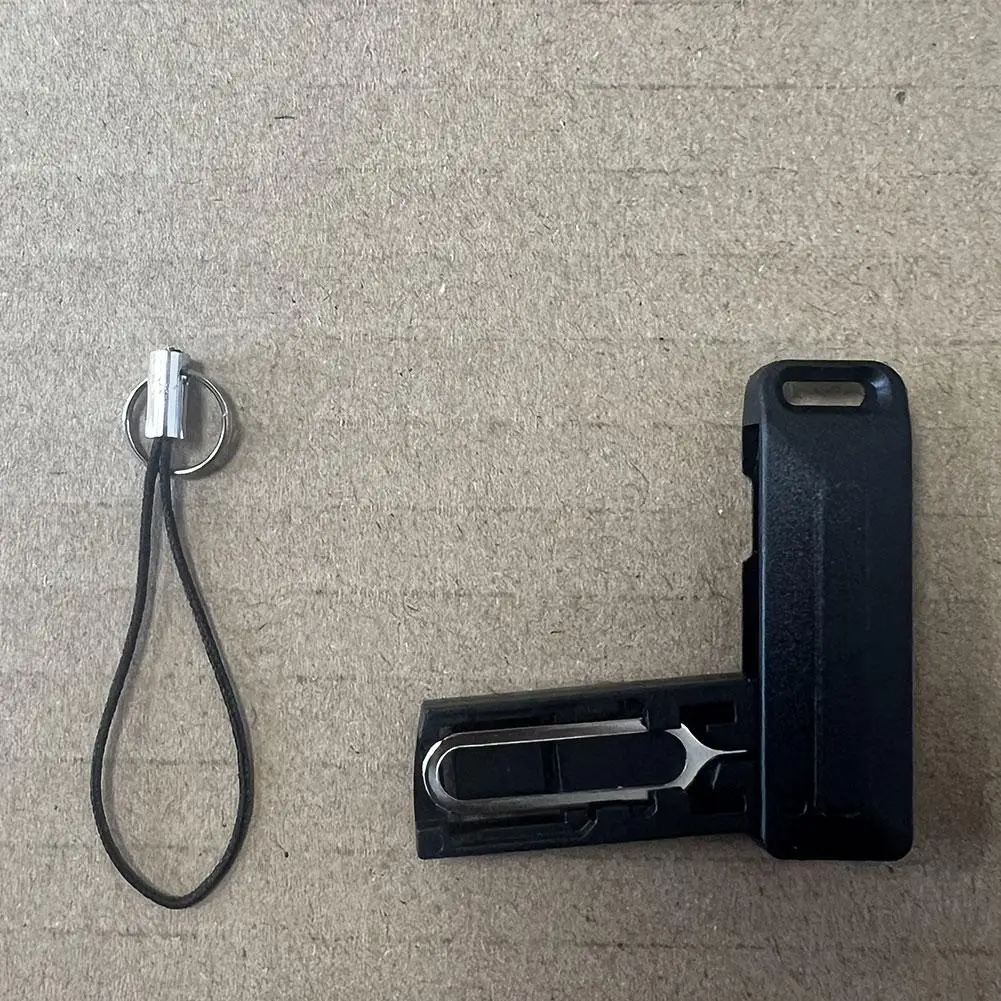 BUDI SIM TF Card Slot Storage Box With Mobile Phone Card Ejector Pin Anti-Lost Lanyard Universal Phone Ejector Pin SIM Card Tray