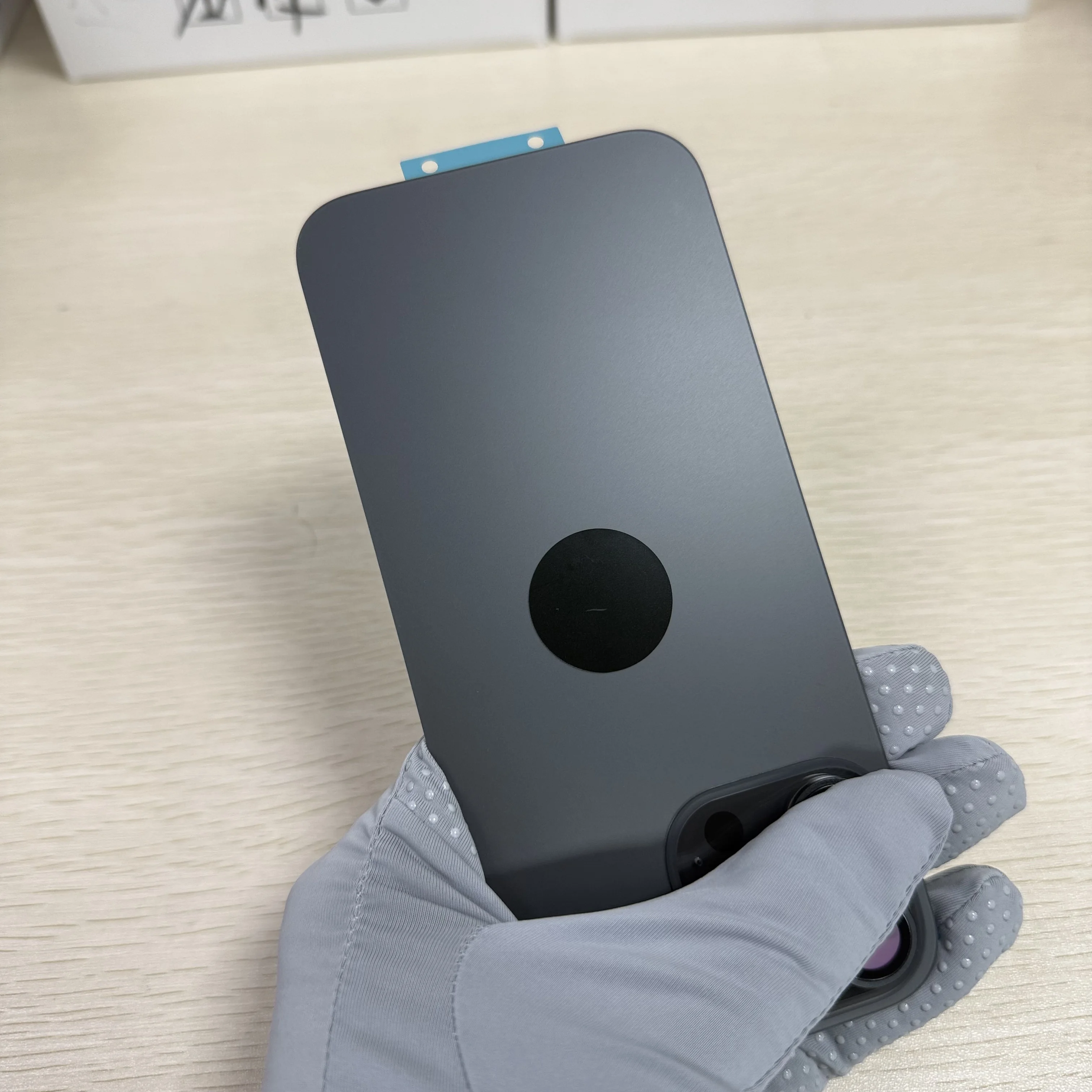 Glass Battery Cover For iPhone 16/15 Pro Max Rear Door Housing Panel Case Camera Lens Parts For iPhone 16/15 Pro Battery Cover
