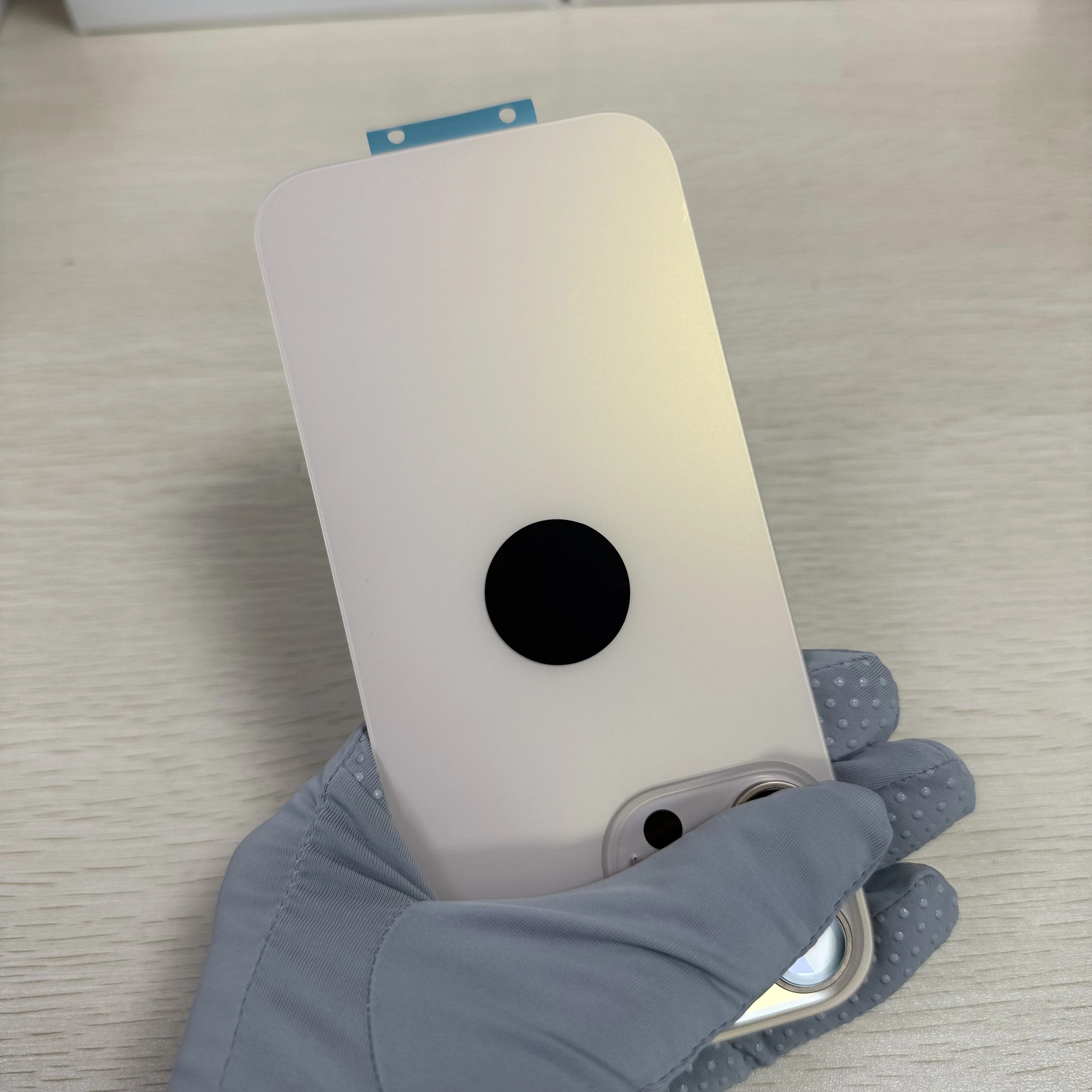 Glass Battery Cover For iPhone 16/15 Pro Max Rear Door Housing Panel Case Camera Lens Parts For iPhone 16/15 Pro Battery Cover