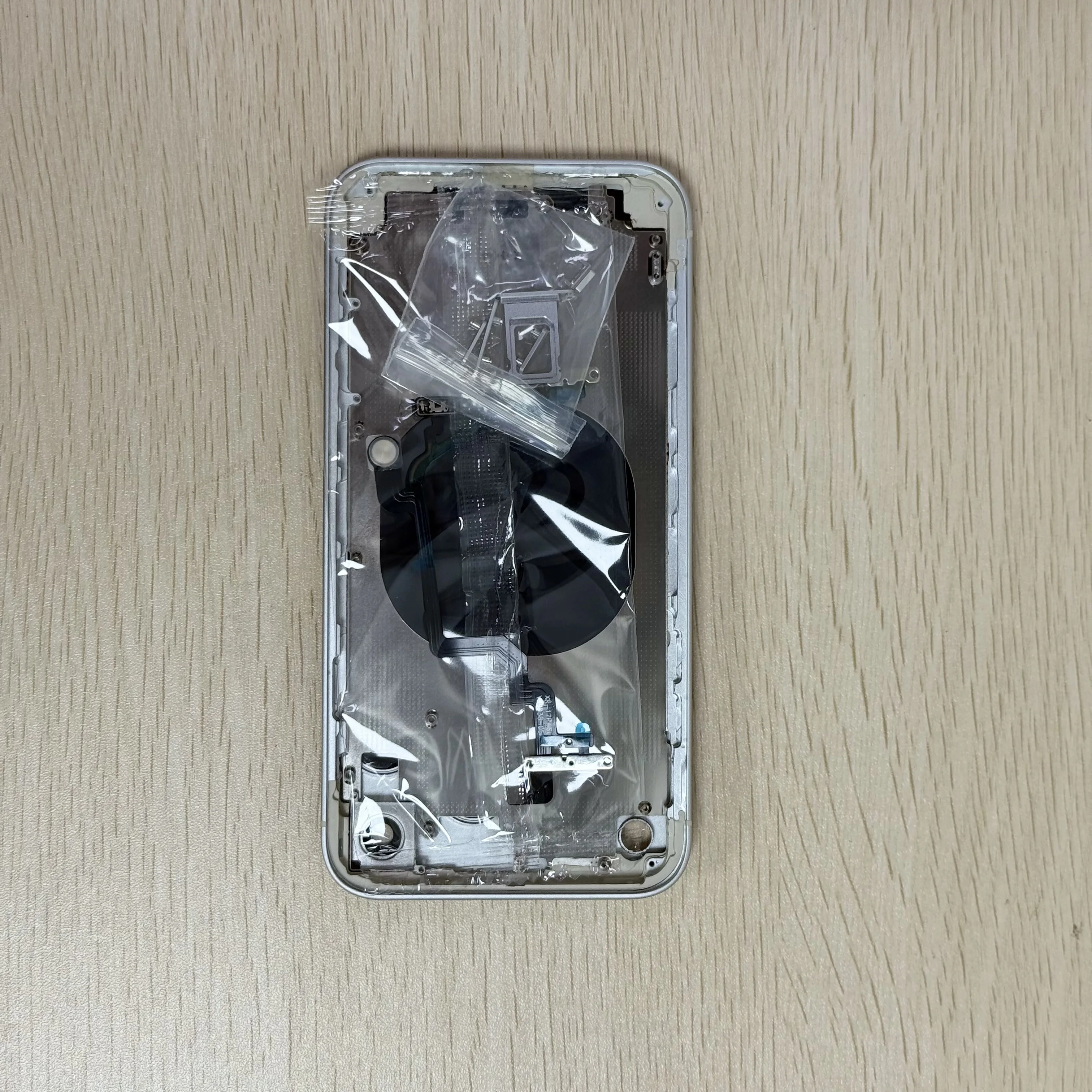 Rear Back Housing Cover For Iphone Xr Convert To 17 Pro Diy XR Like 17 Pro With Tray