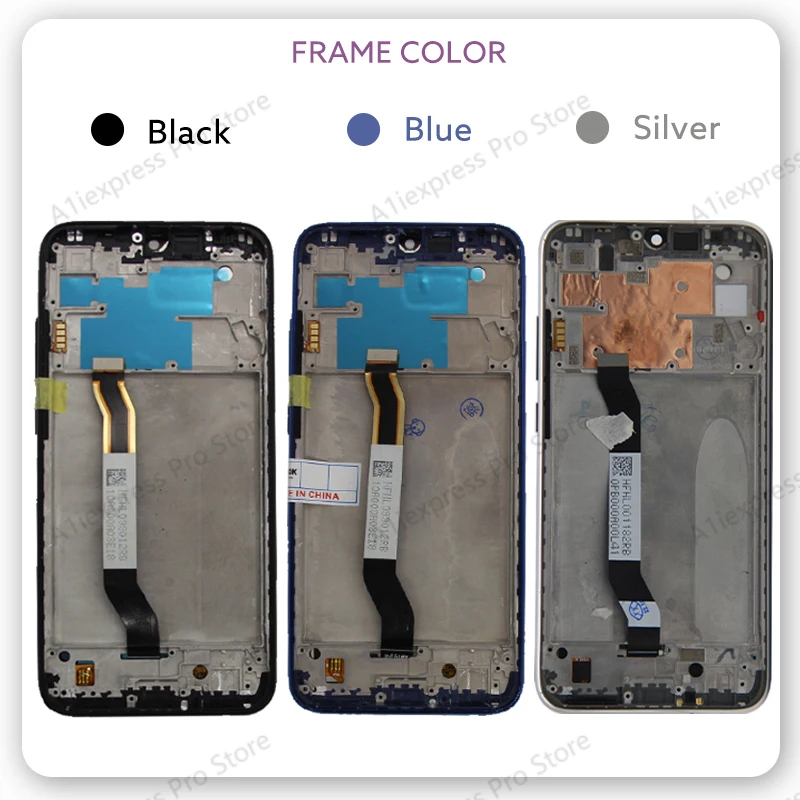 For Xiaomi Redmi Note 8 LCD Display Touch Screen Digitizer Assembly M1908C3JH M1908C3JG M1908C3JI For Redmi Note8 Display Parts