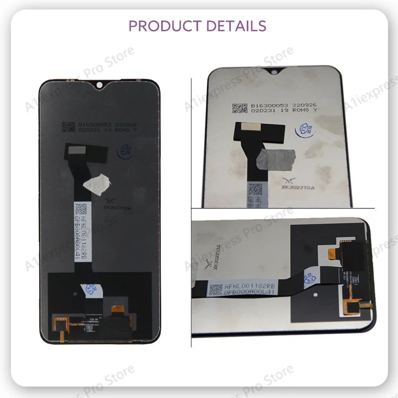 For Xiaomi Redmi Note 8 LCD Display Touch Screen Digitizer Assembly M1908C3JH M1908C3JG M1908C3JI For Redmi Note8 Display Parts