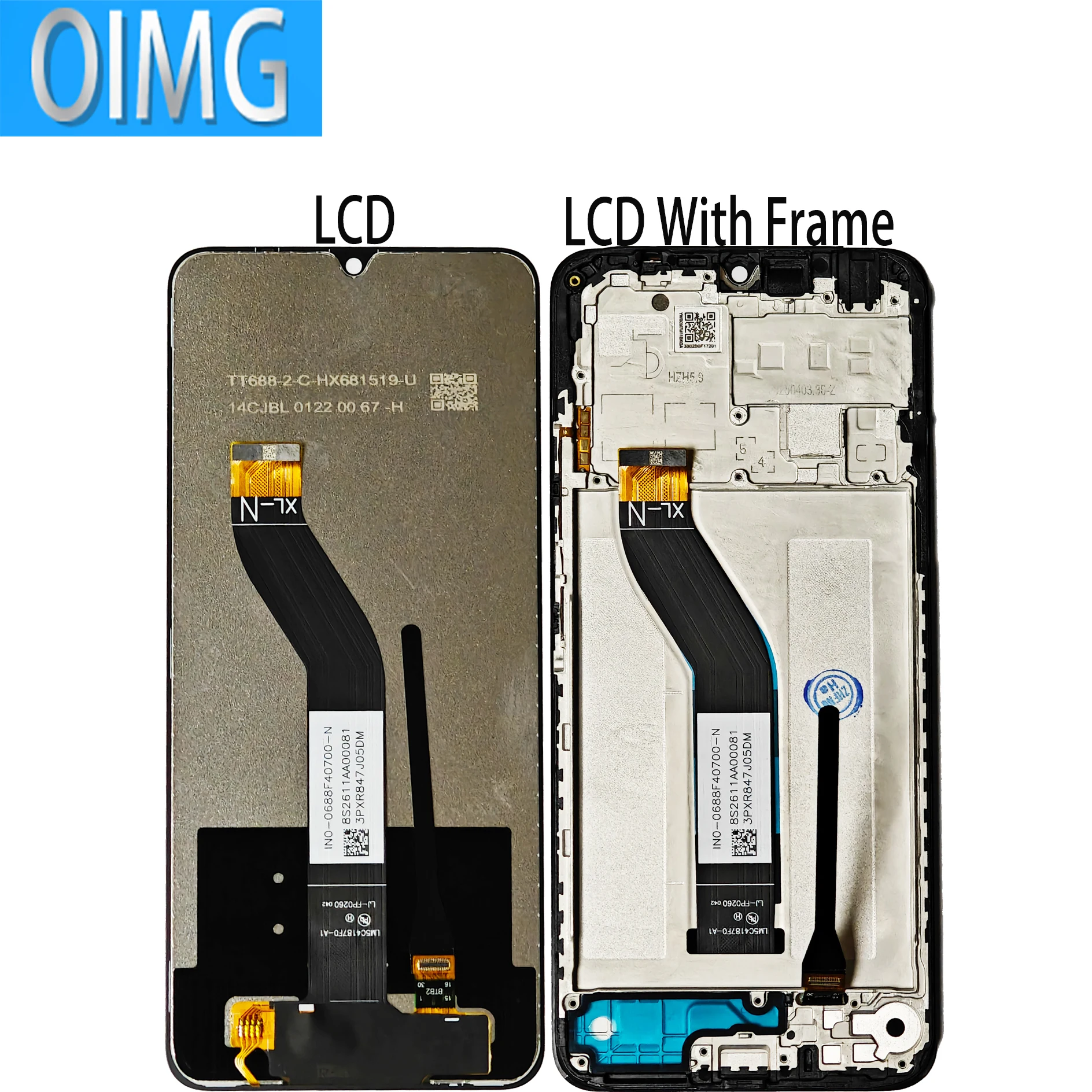 6.88" For Redmi 14C LCD Original Display with Frame Touch Screen 2409BRN2CA 2411DRN47C 2409BRN2CG 2409BRN2CY