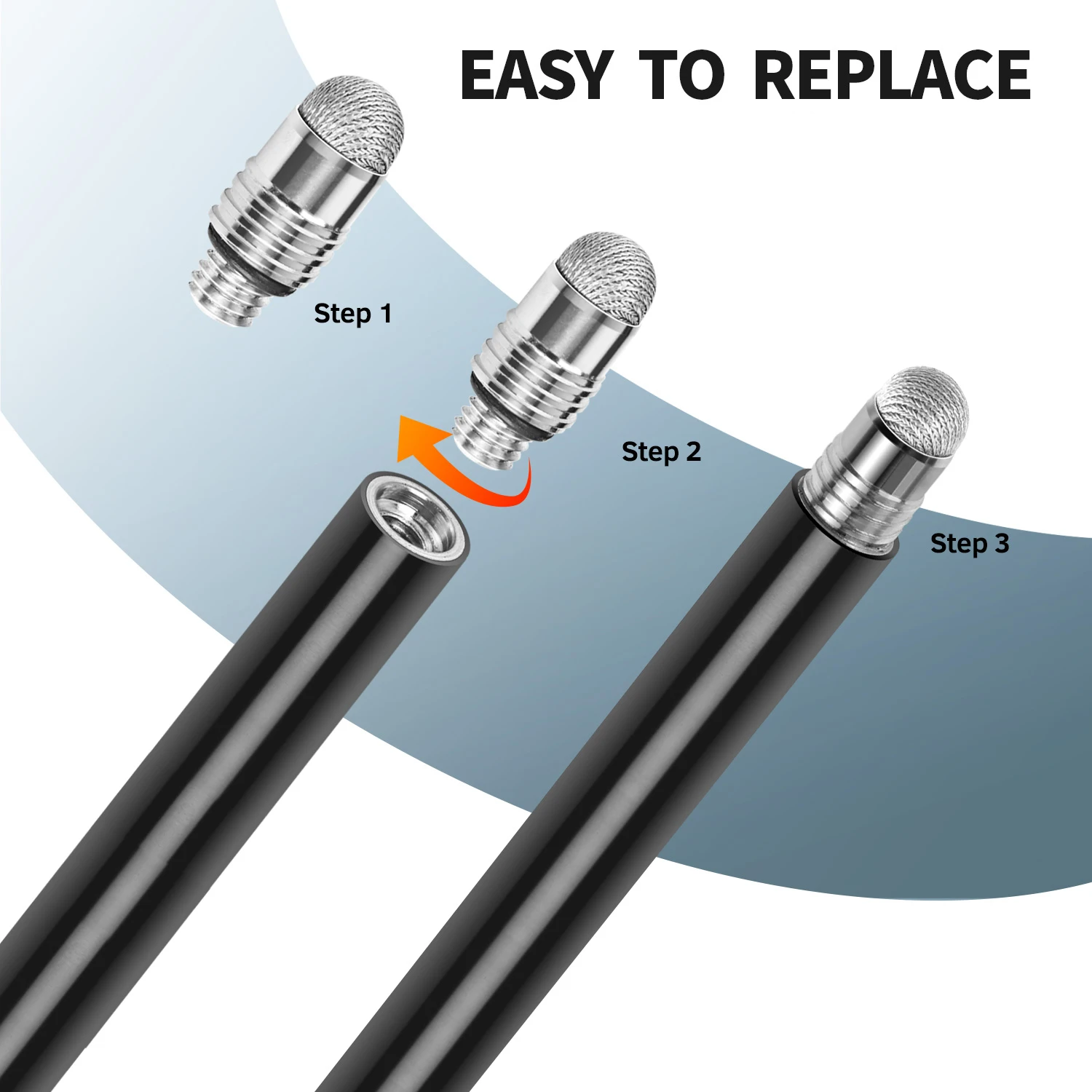 Long Stylus Pen 18.5M Capacitive Tablet Touch Screen Pencil For iPhone Samsung iPad Universal Android Phone Drawing Touch Pencil