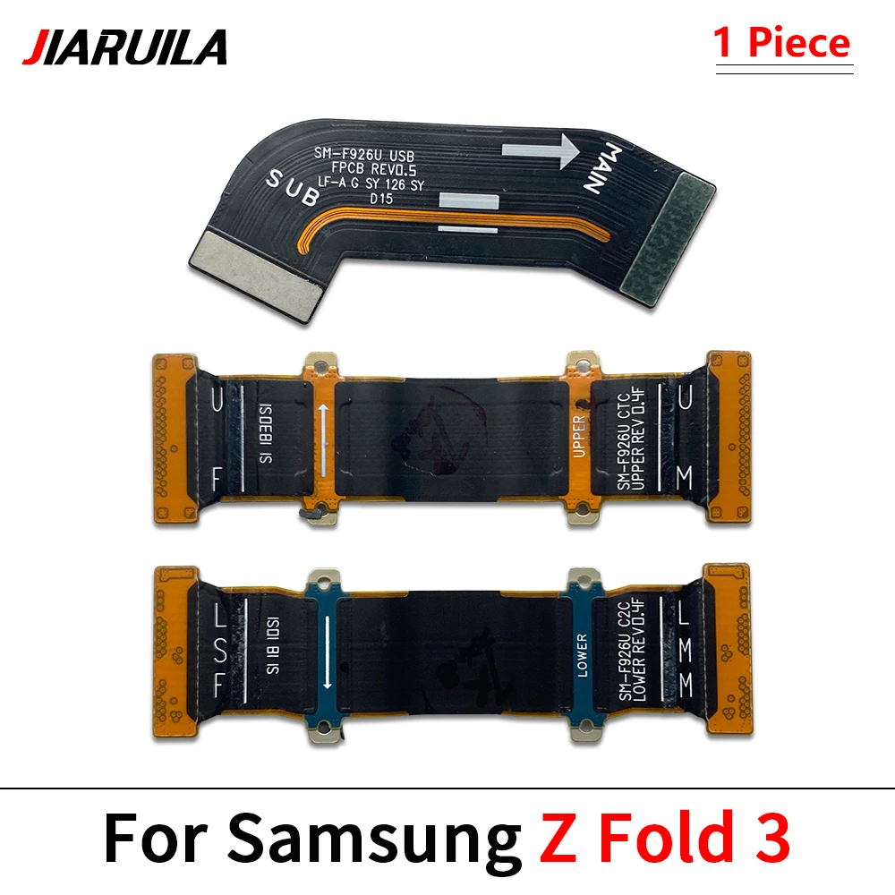 Motherboard Connector LCD Display Cable For Samsung Z Fold 2 3 4 5 F916 F936 F946 F900 Spin Axis Flex Cable