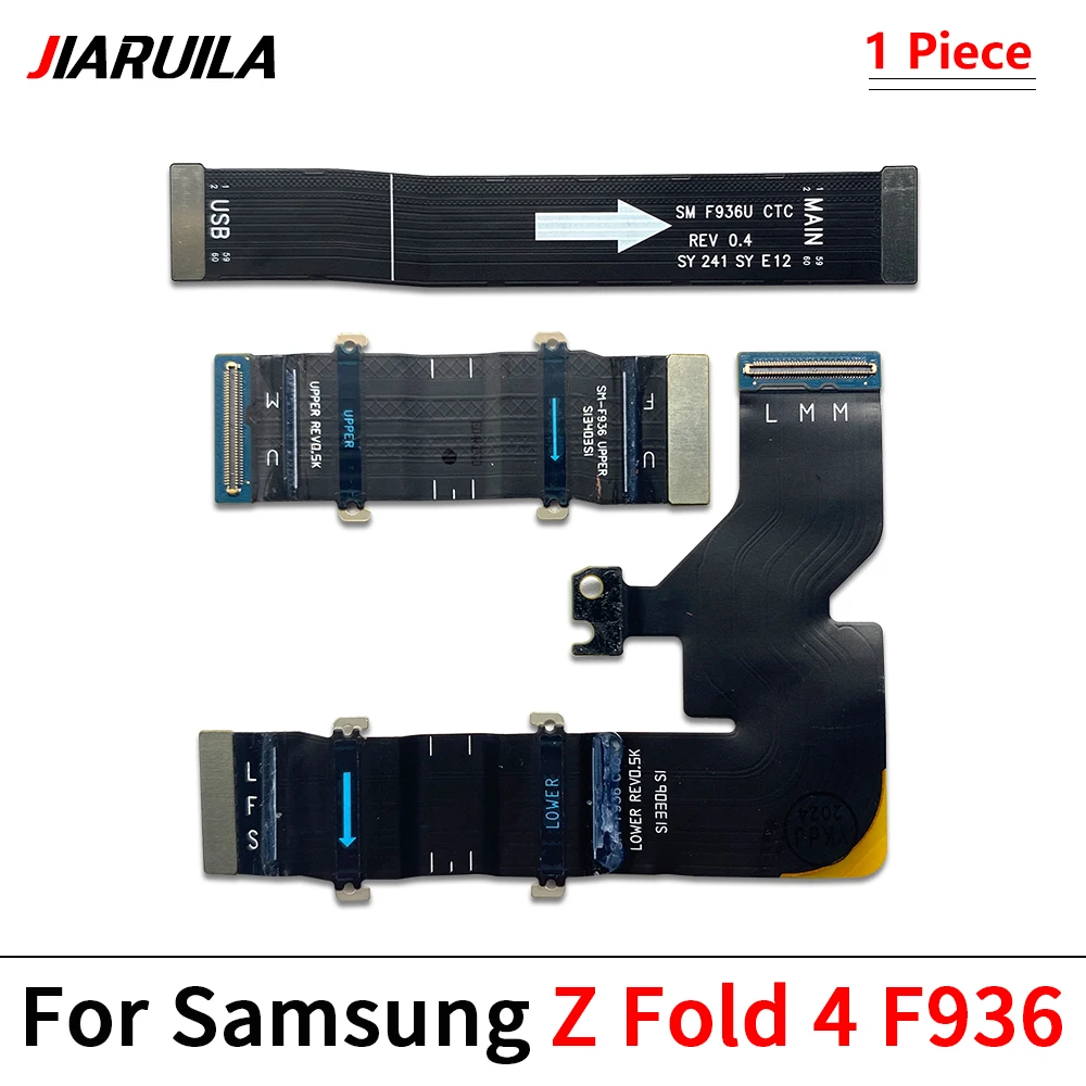 Motherboard Connector LCD Display Cable For Samsung Z Fold 2 3 4 5 F916 F936 F946 F900 Spin Axis Flex Cable