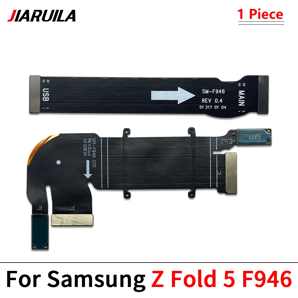 Motherboard Connector LCD Display Cable For Samsung Z Fold 2 3 4 5 F916 F936 F946 F900 Spin Axis Flex Cable