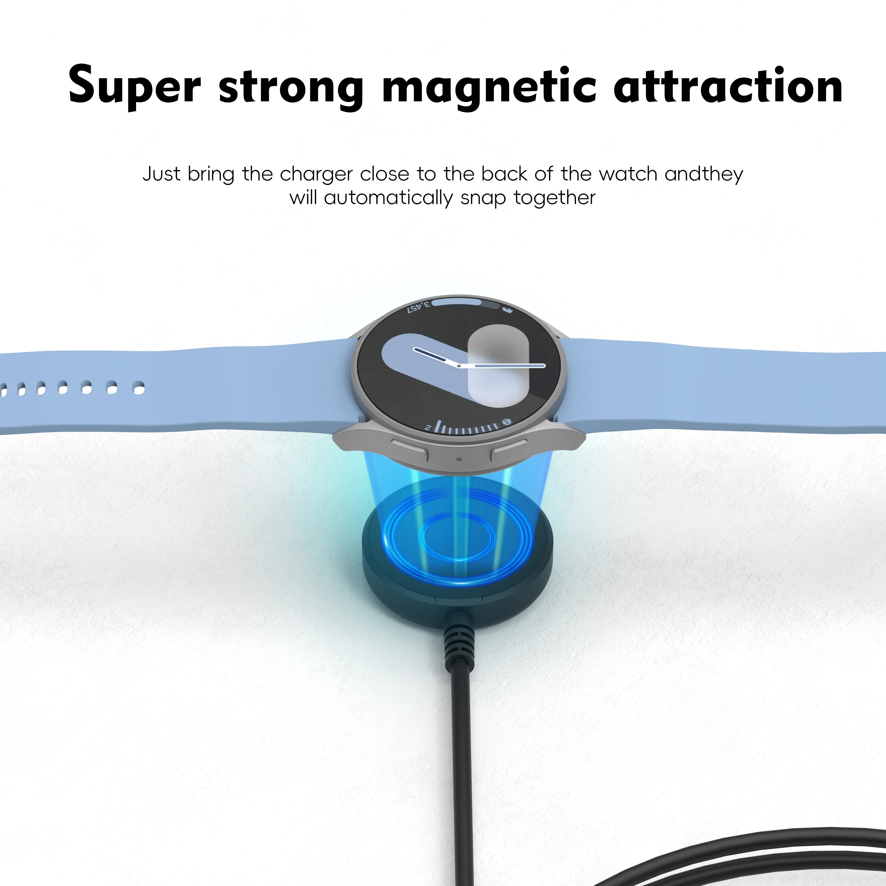 Watch Whiress Charger for Galaxy Watch Charger Cable for Galaxy Watch 3/4/5/6/7/8 Ultra 4/6/8 Classic 5 Pro Active 1/2
