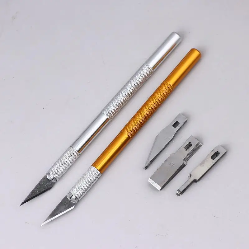 Glue Removal And Scraping Blades, Flat-edged Scalpel, 5, 11, 17# BSD Engraving Knife, Repair And Film Application Hand Knife