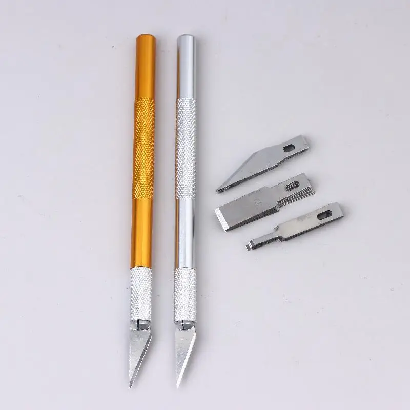 Glue Removal And Scraping Blades, Flat-edged Scalpel, 5, 11, 17# BSD Engraving Knife, Repair And Film Application Hand Knife
