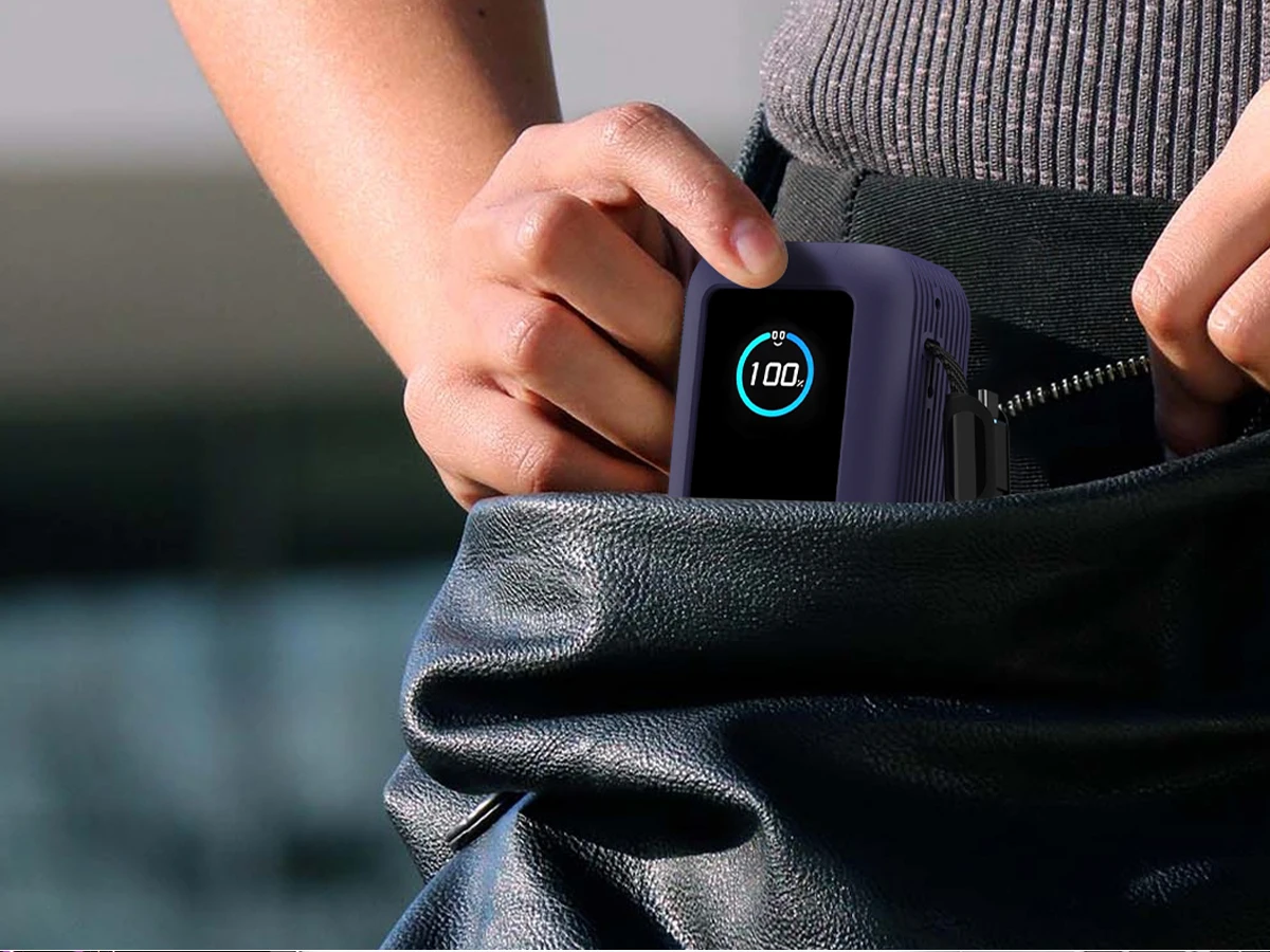 SIKAI Silicone Portable Charger Case for Anker zolo 2in1165W PowerBank Shockproof Cover(Case Only)