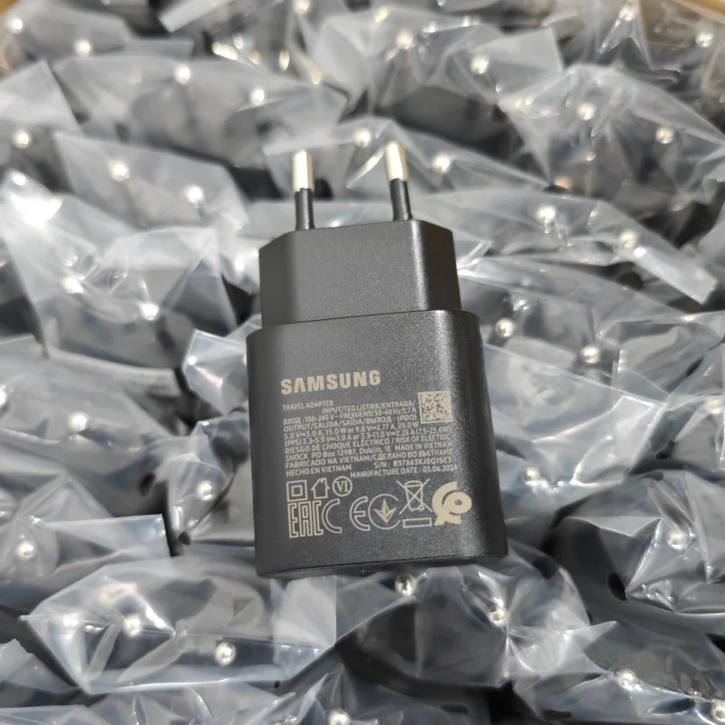 SAMSUNG 25W Charger 45W Adapter PD Type C Super Fast Charging Samsung Galaxy S26 S25 S24 S23 S22 Ultra A54 A34 Power Chargeur EU