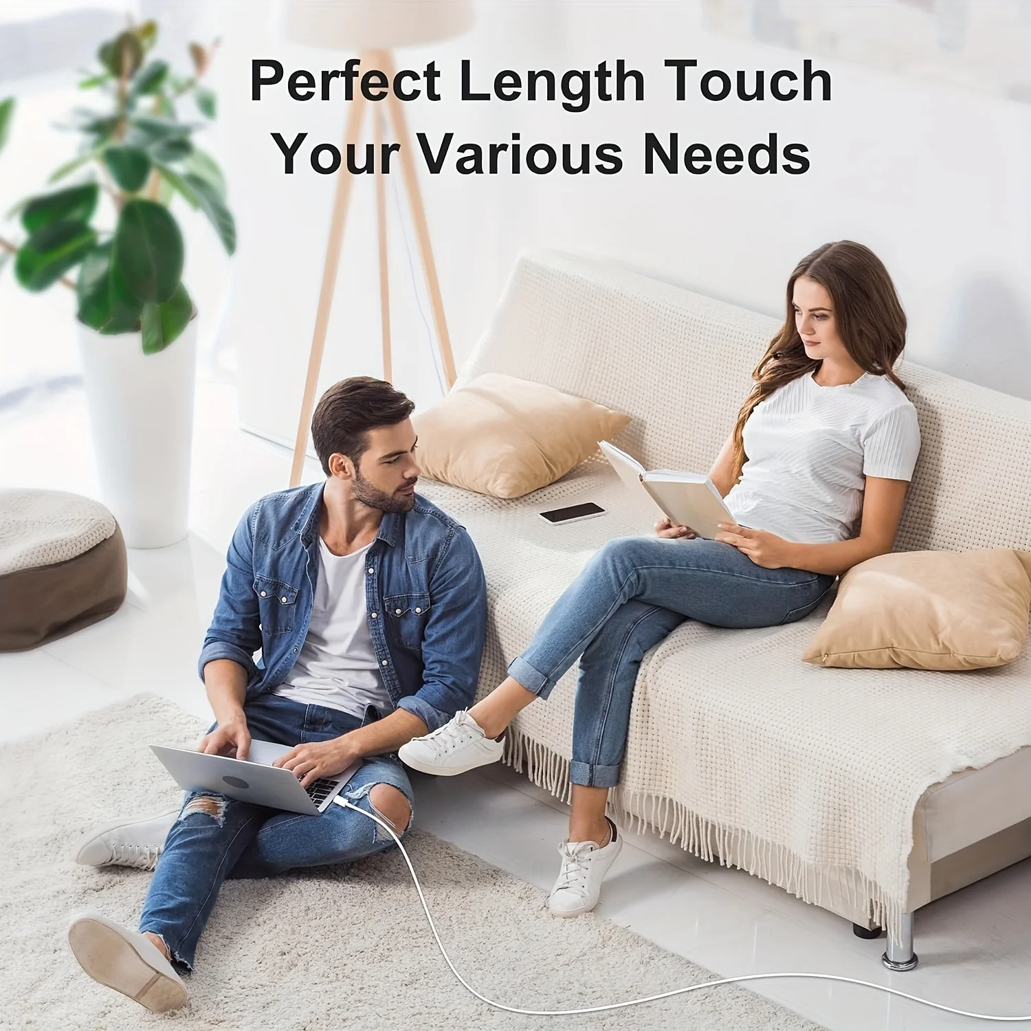3Pack USB C to USB C Charging Cable 1M 2M 3M 60W Type C to Type C Fast Charger Cord for iPhone 15 16 15 16 Pro Max