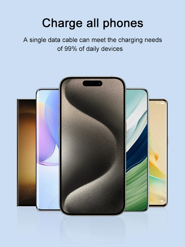 100W Weaving Fast Charging USB Cable For Apple iPhone 14 13 12 11 17 Air 15 16 Pro Max Plus Type C Date Cable Phone Accessories