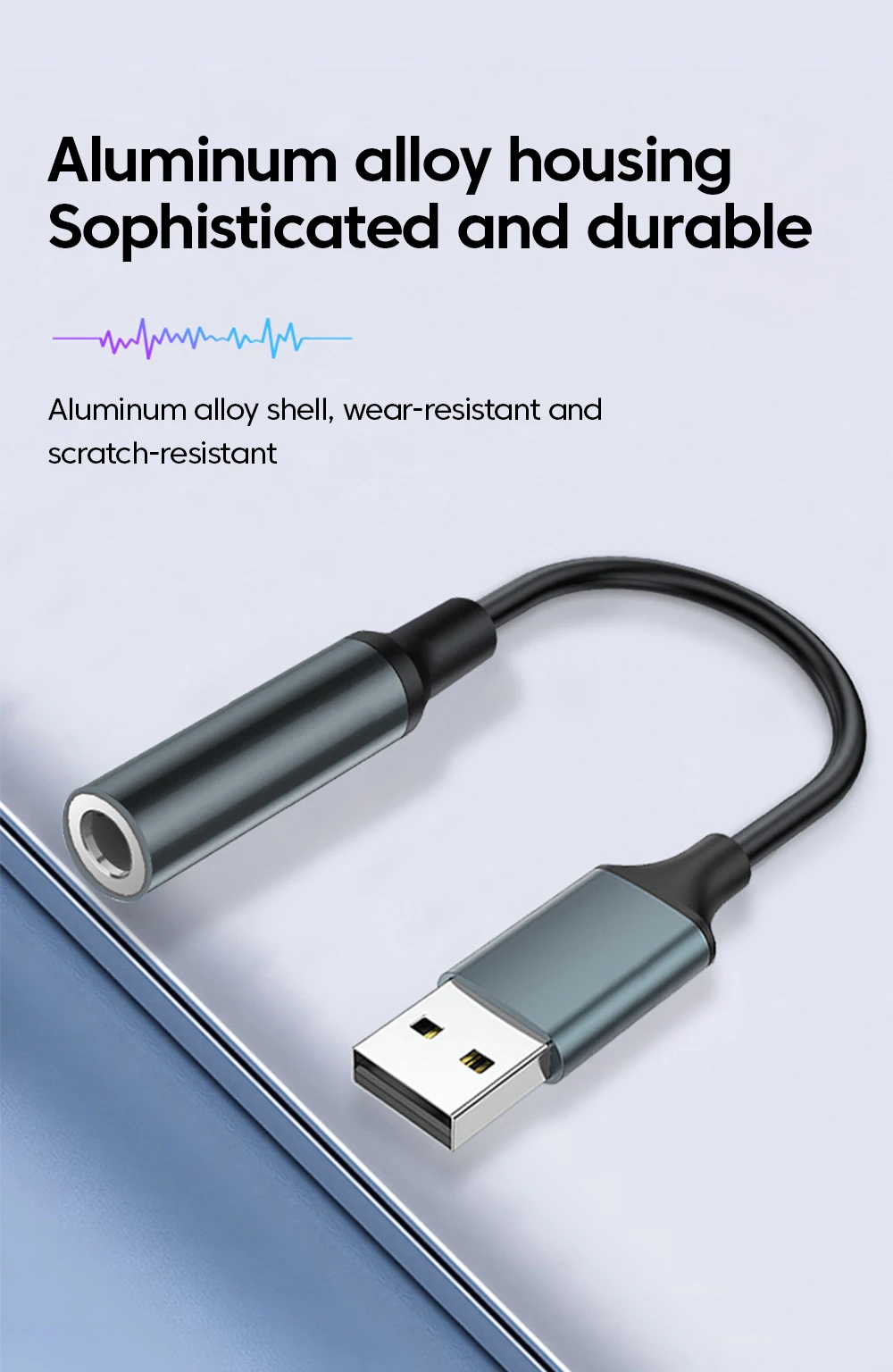 Olaf USB to 3.5mm Audio Jack Adapter USB to 3.5mm Headset/Microphone USB to 3.5 Jack Adapter External Stereo Sound Card For PC