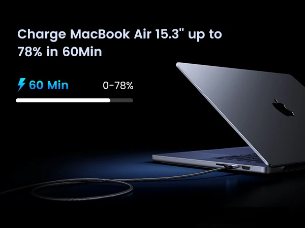 UGREEN PD3.0 60W USB Type-C to USB-C Fast Charging Cable for iPhone 17 16 MacBook Air iPad Samsung Xiaomi USB Fast Charger Cord