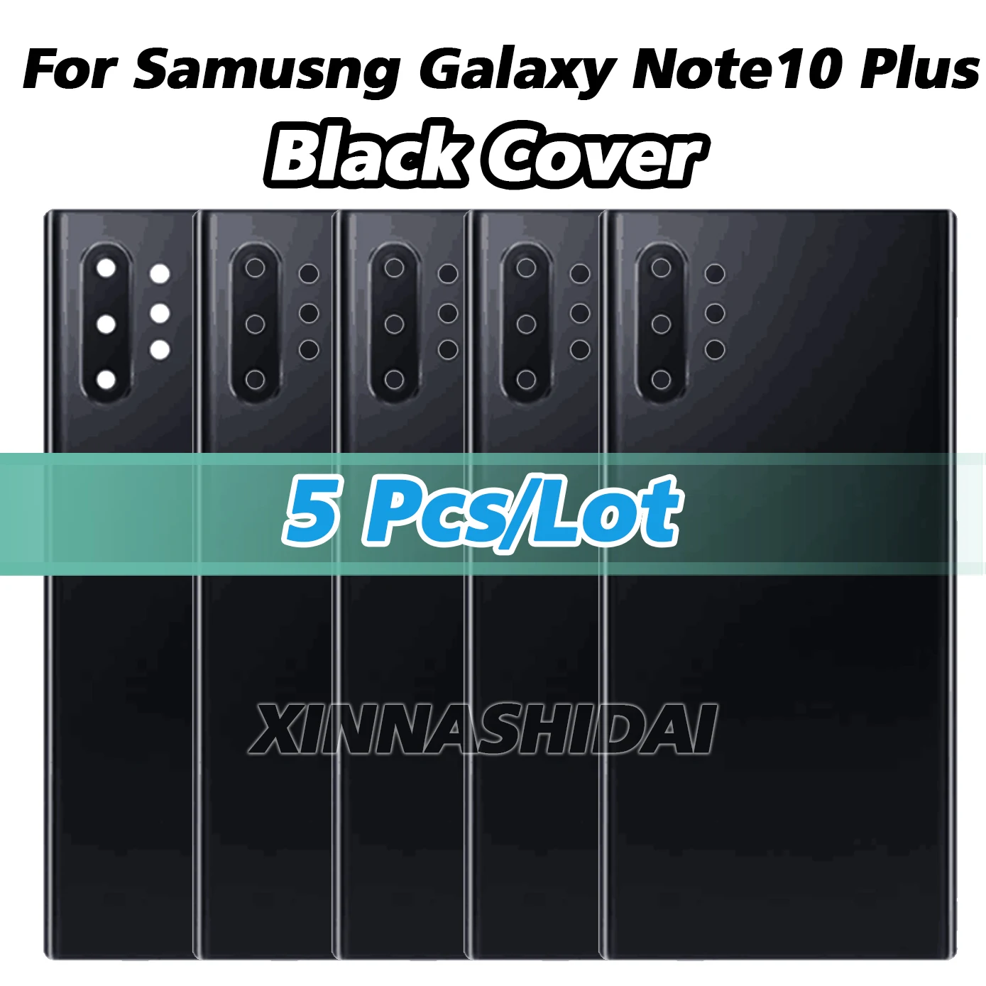 Cover For Samsung Galaxy Note 10 Plus N975 N9750 Battery Back Cover Rear Door Glass Panel Housing Case