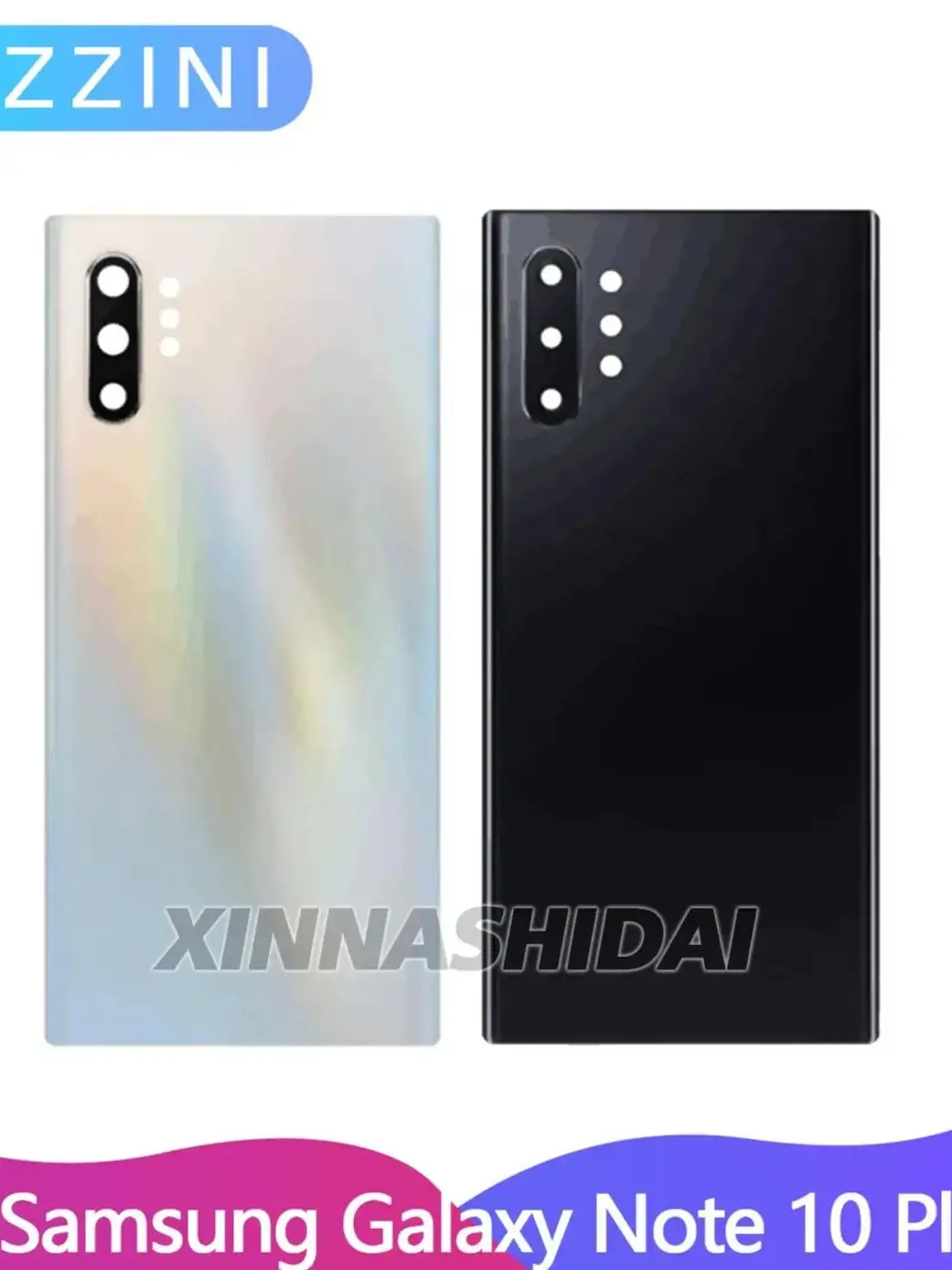 Cover For Samsung Galaxy Note 10 Plus N975 N9750 Battery Back Cover Rear Door Glass Panel Housing Case